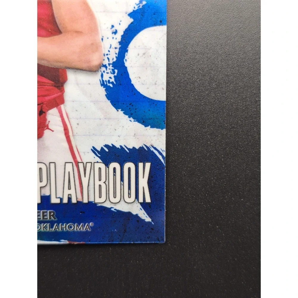 2025 Bowman U Chrome John Mateer #CRP-14 College Rule Playbook Blue /150 Sooners
